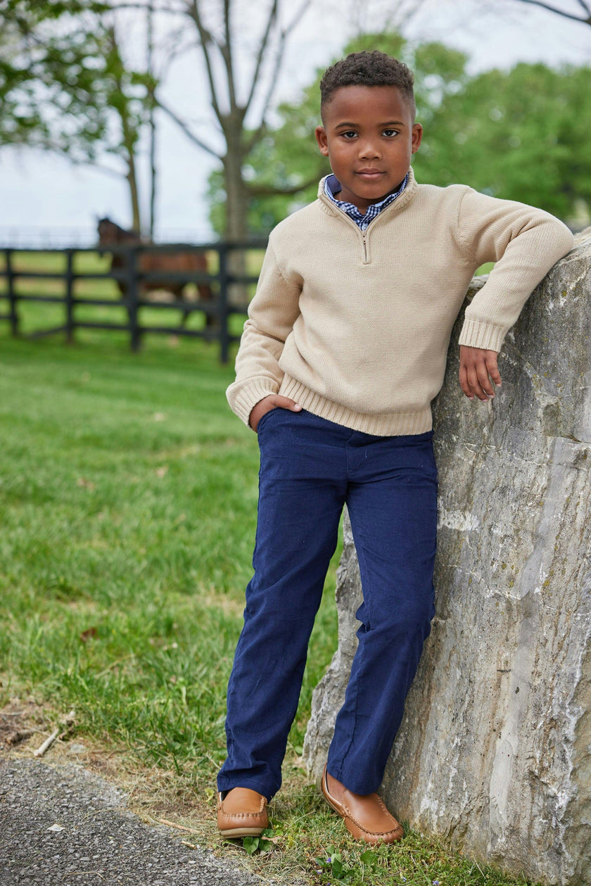 Classic Pants - Navy Corduroy