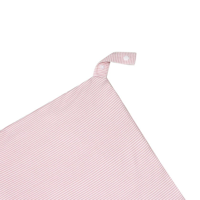 Pink Mini-Stripe Dog Lovey Blanket