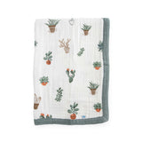 Cotton Muslin Baby Quilt - Prickle Pots