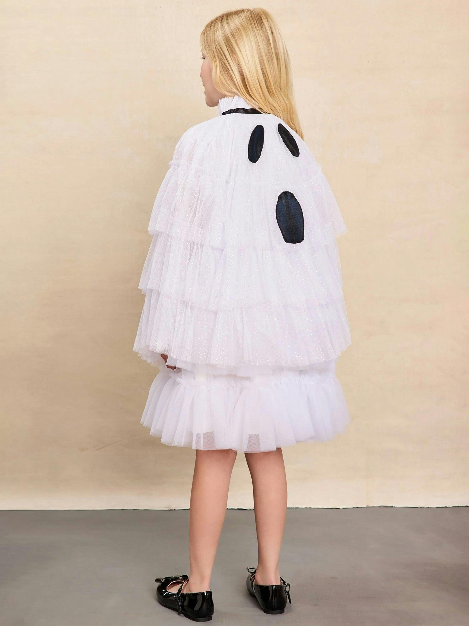 Ghost Cape For Girls