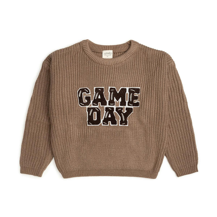 Game Day Patch Knit Sweater