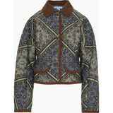 The Dax Jacket - Olive Equestrian Scarf