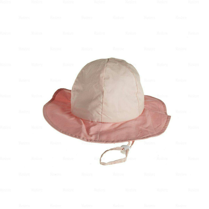 Floppy 2-Shade Drawstring Hat