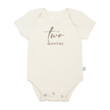graphic bodysuit | two months milestone taupe
