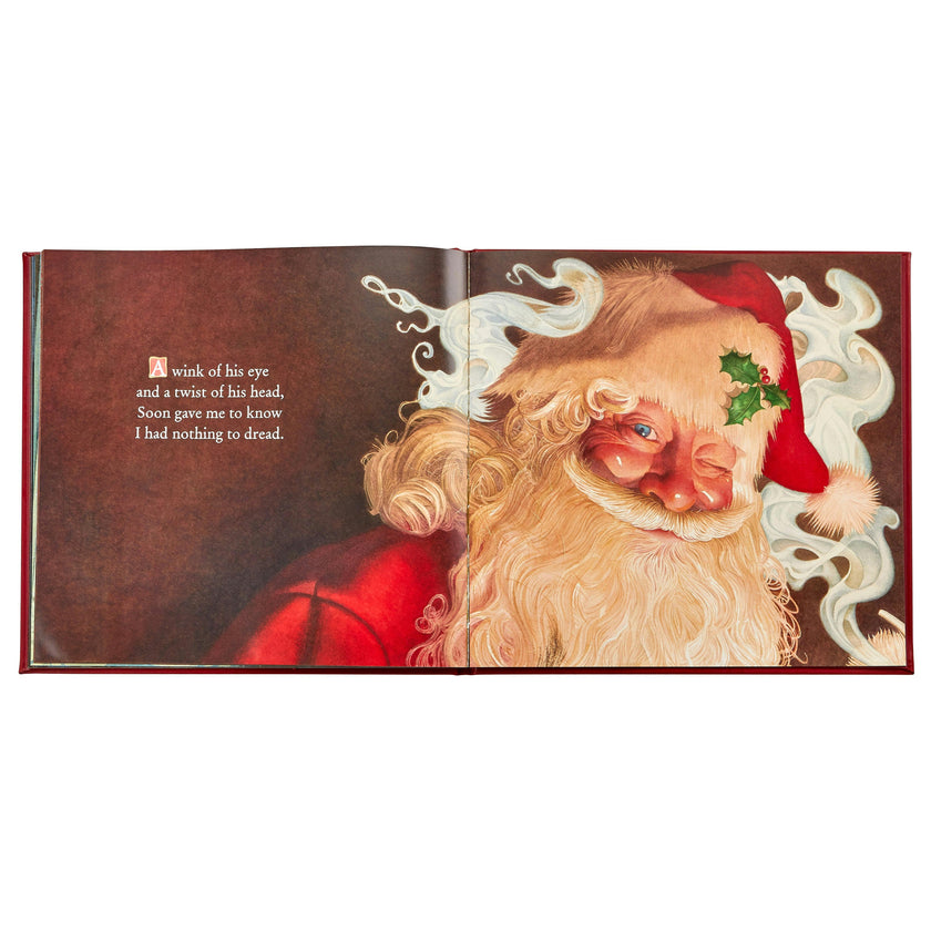 The Night Before Christmas Leather Bound Classic Children's Book