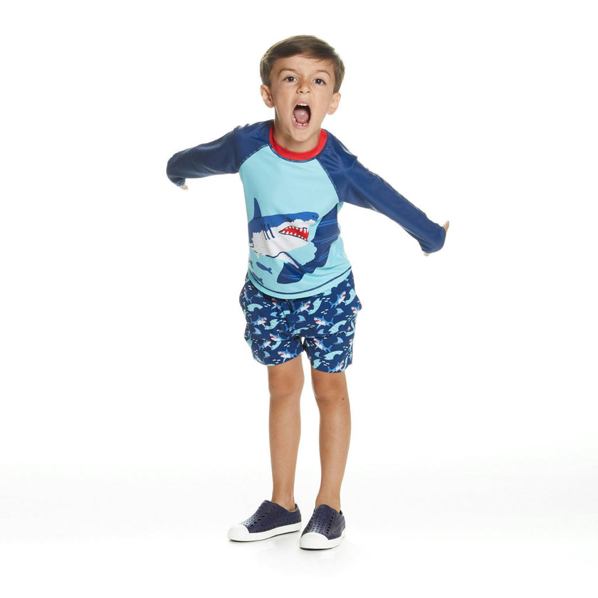 Raglan Rashguard and Boardshort Set