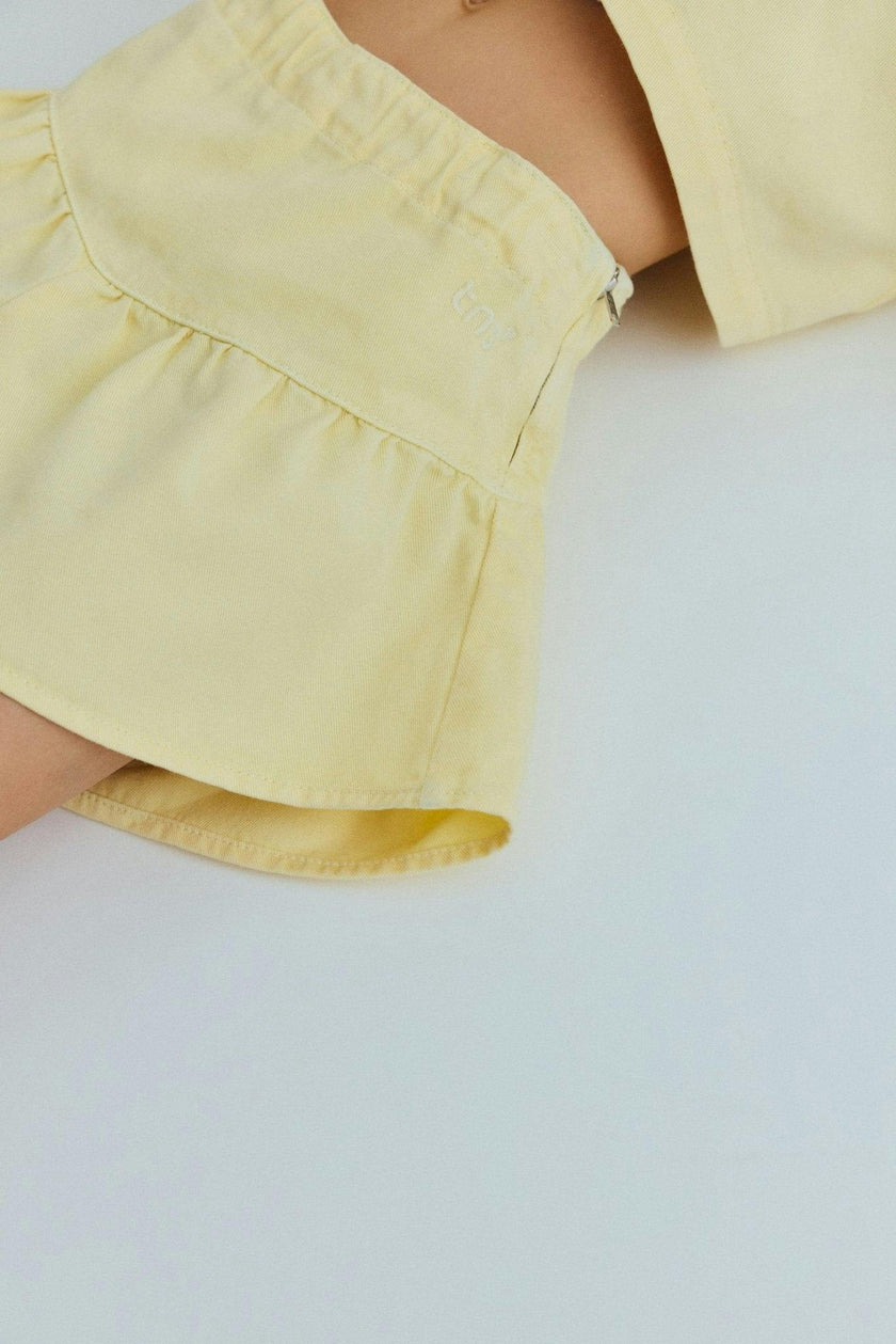 Bellis Short Soft Lemon