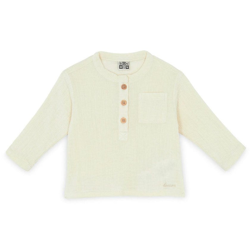 BONTON Lima Classic Baby Shirt - Mouton