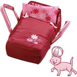 Sweet Dreams Soft Portable Carry Bed with Handles for Baby Dolls up to 16.5"
