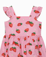 Adelina Summer Dress in Strawberry