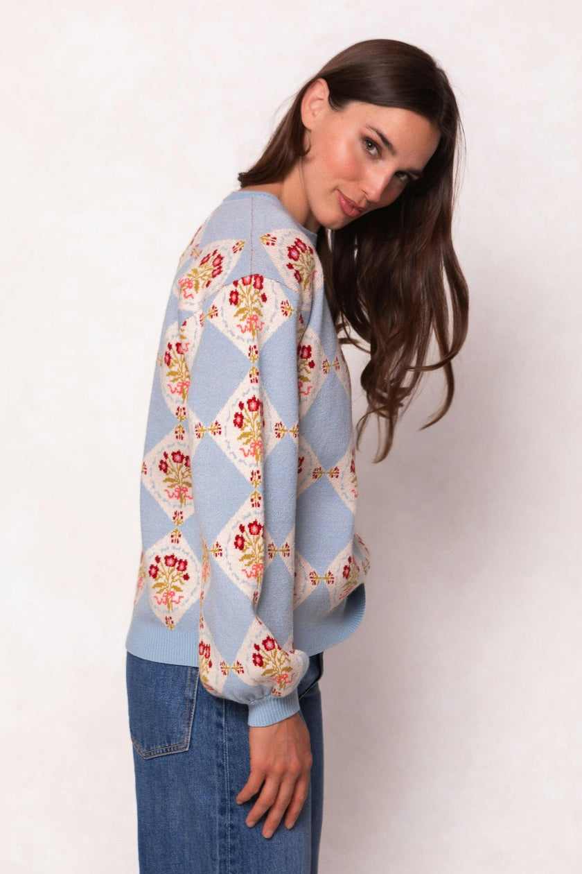 Vivienne Sweater in Mosaic Bloom