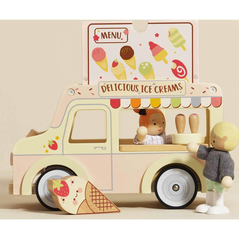 Wooden Ice Cream Van