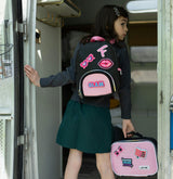Insulated Lunch Tote Rainbow Pink