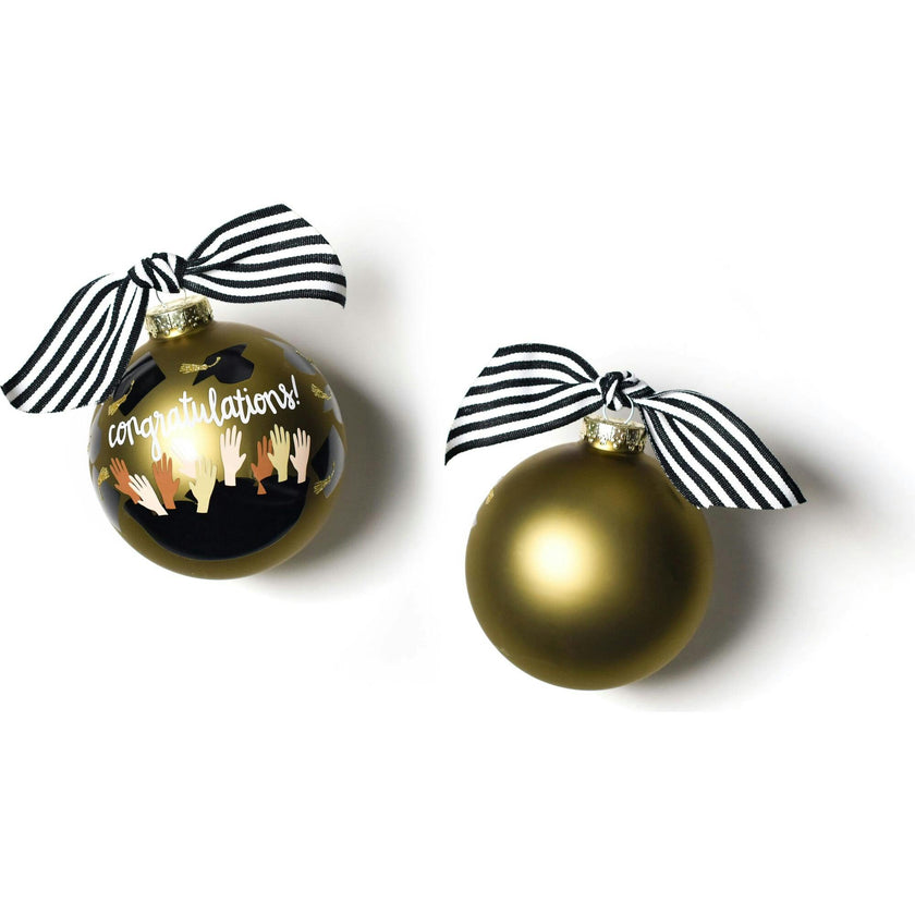 Graduation Glass Ornament