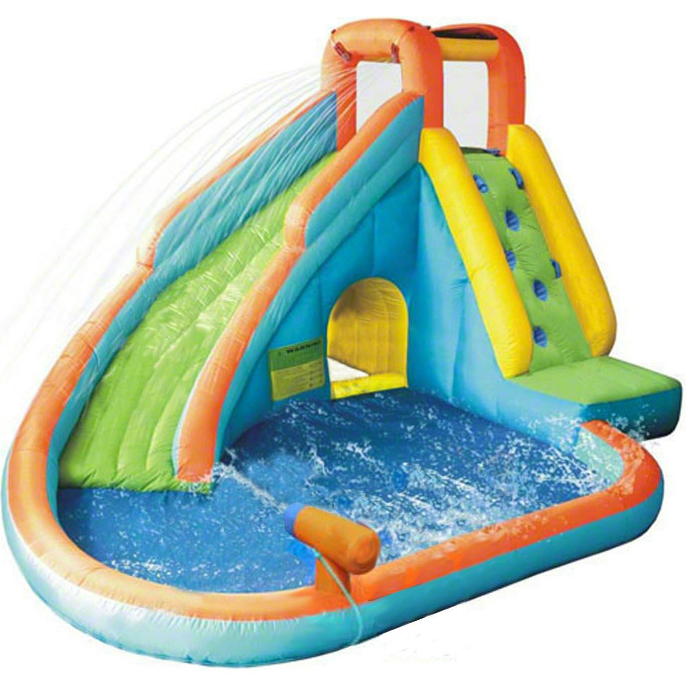 Splash Landing Waterslide With Water Cannon