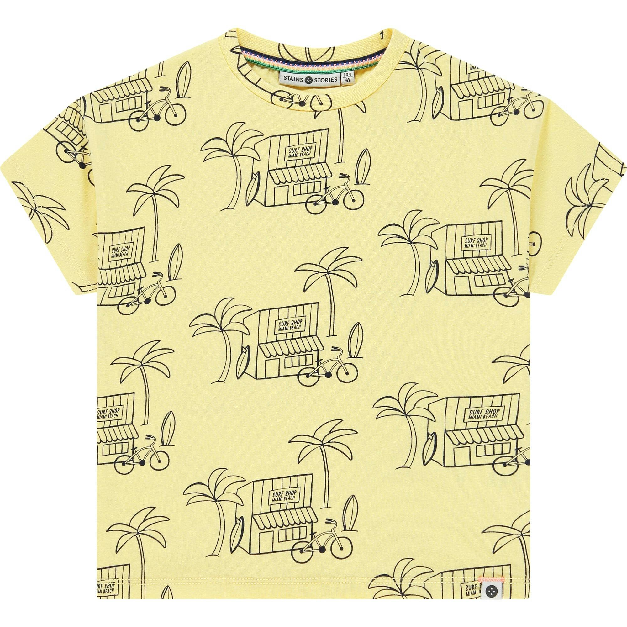 Allover Surf Shop Graphic T-Shirt