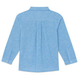 TARTINE ET CHOCOLAT Melange Linen Overshirt - Nuage