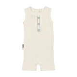 Textured Stripe Romper