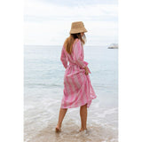 Anouk Women's Kaftan Pink Seashells, Pink
