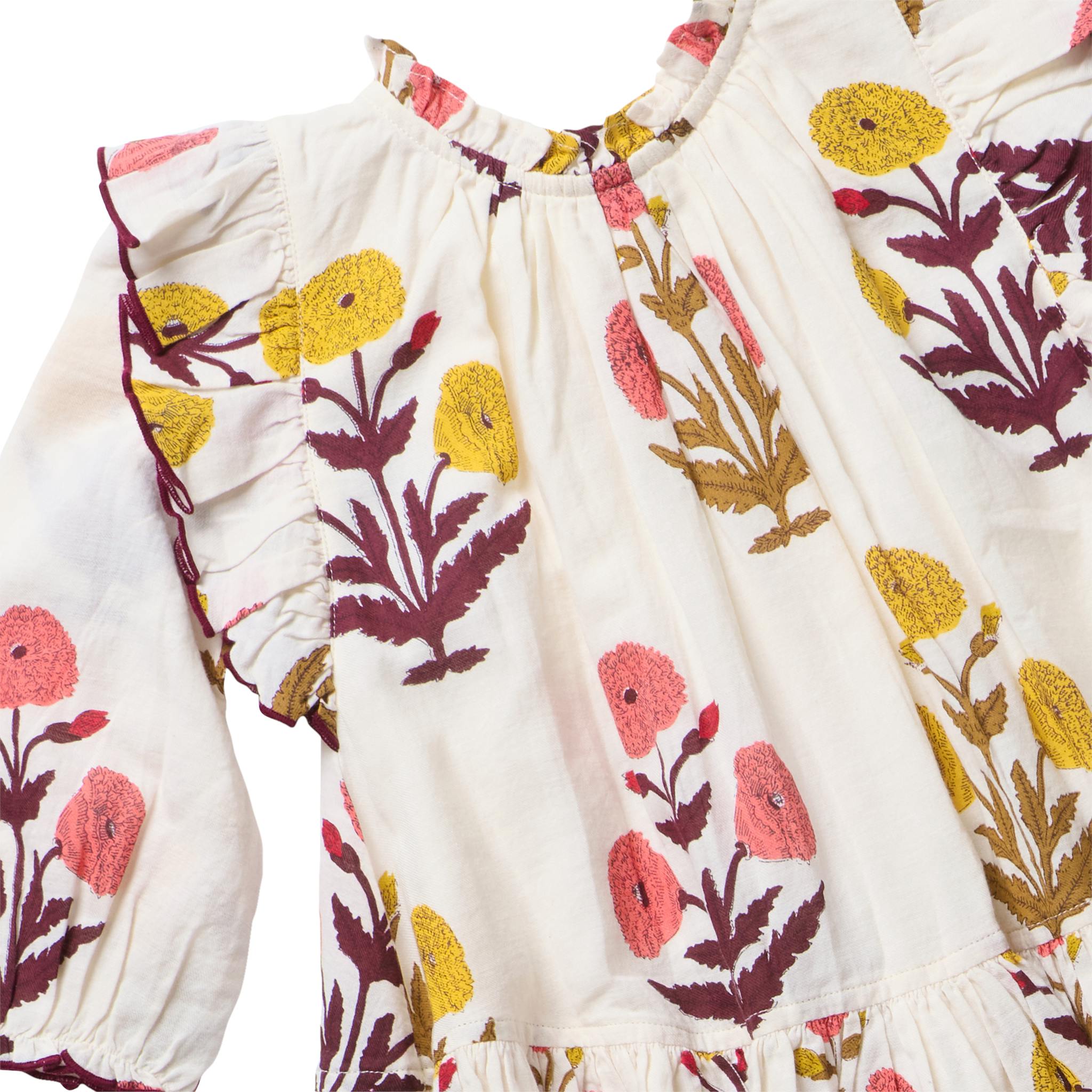 Baby Girls Harper Dress Set - Harvest Dandelion