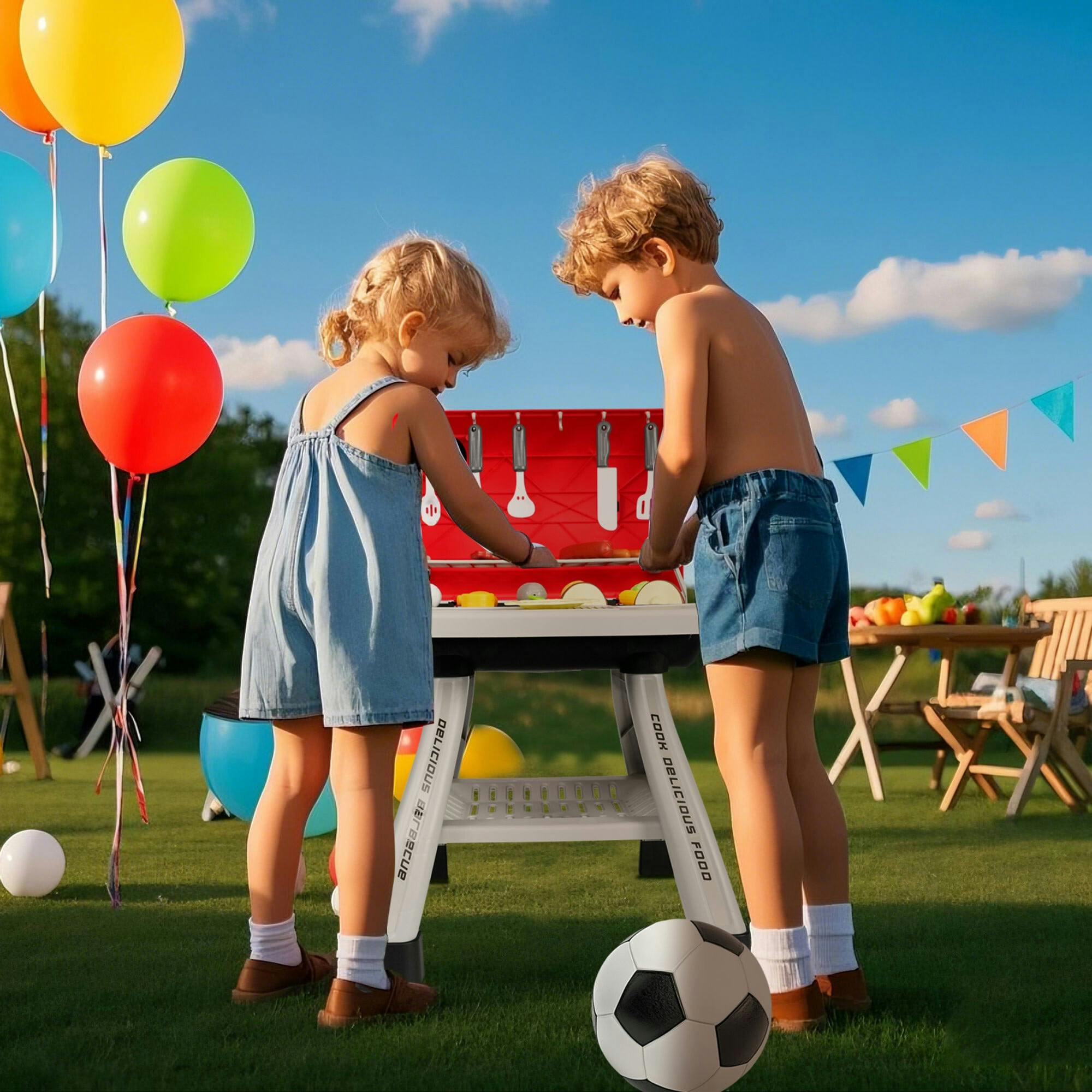 Easy Playhouse: BBQ Grill Playset - 41pc