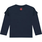 Crew Neck Long Sleeve Pullover T-Shirt