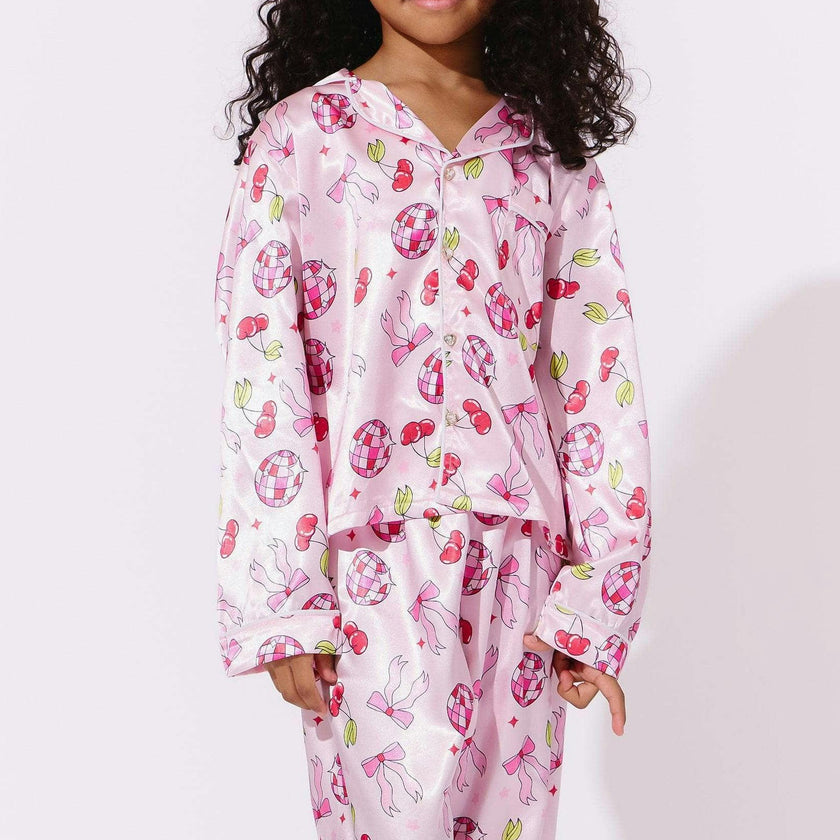 Pinky Disco Silk Set