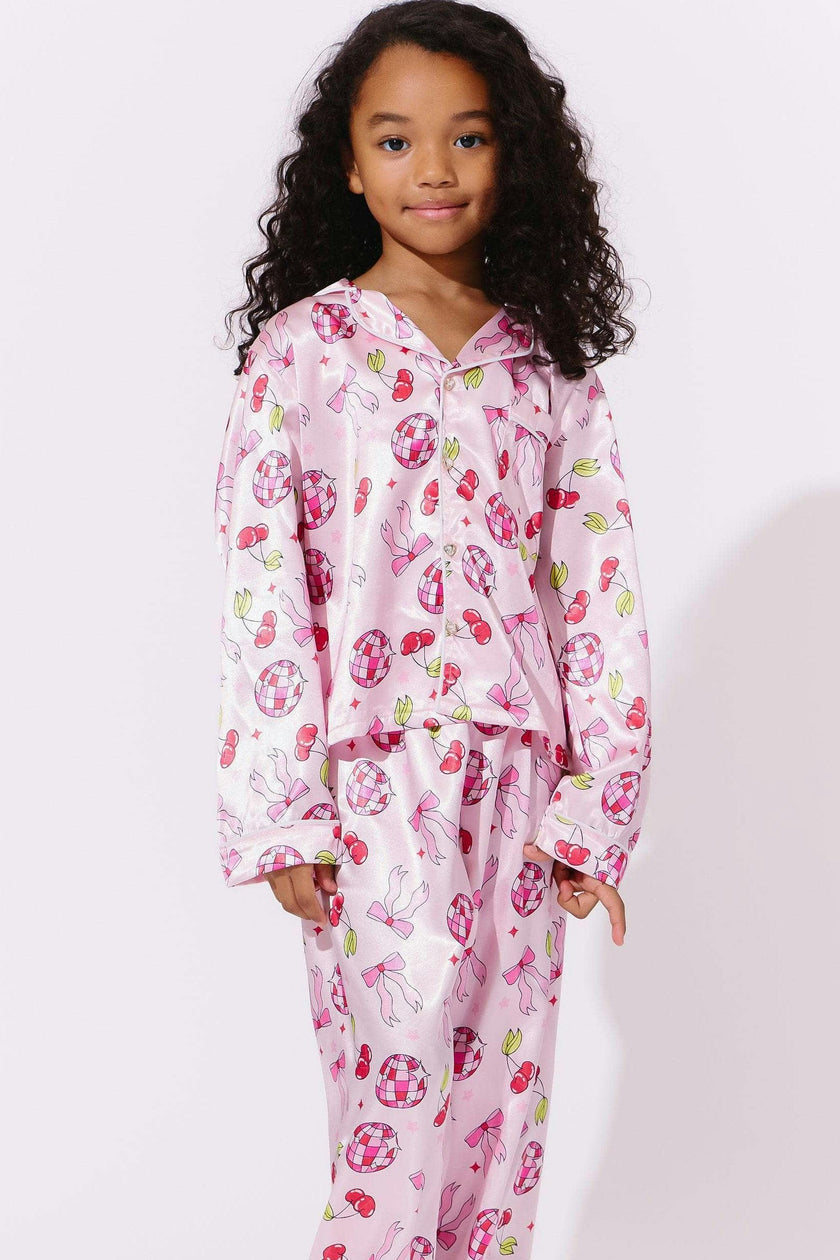 Pinky Disco Silky Set