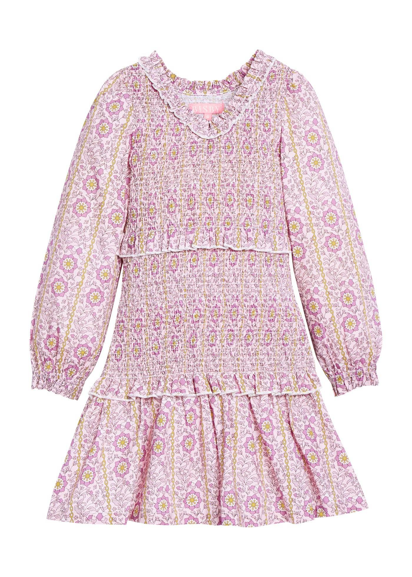 Indie Dress - Verbier Vines Violet
