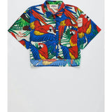 LOROS CROPPED SHIRT MULTICOLOR