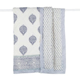 Block-Printed Cotton Crib Quilt
