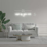 Come As You Are - LED neon sign