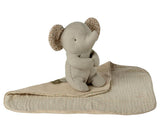 Lullaby friends, Elephant, Mini - Iron grey