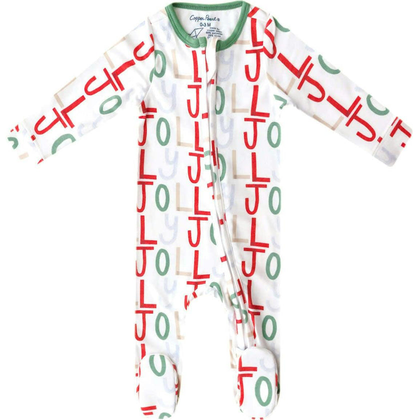 Ultra Soft Long Sleeve Zip-Up Footie Pajama, Prints