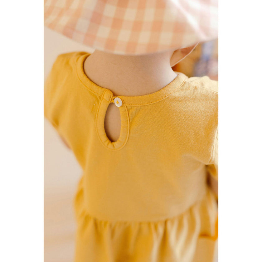 Playground Empire Waist 2-Pocket Dress, Yellow