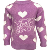 I Love Teddy Bears Knit Sweater