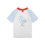 Swim Shirt Short Sleeves - Multicolored - Seas The Day