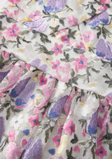 Mariah Embroidered Halter Neck Dress