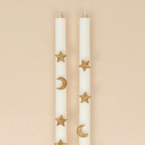 Ivory Celestial Table Candles