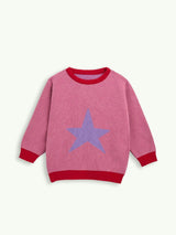 children's wool blend sweater - star