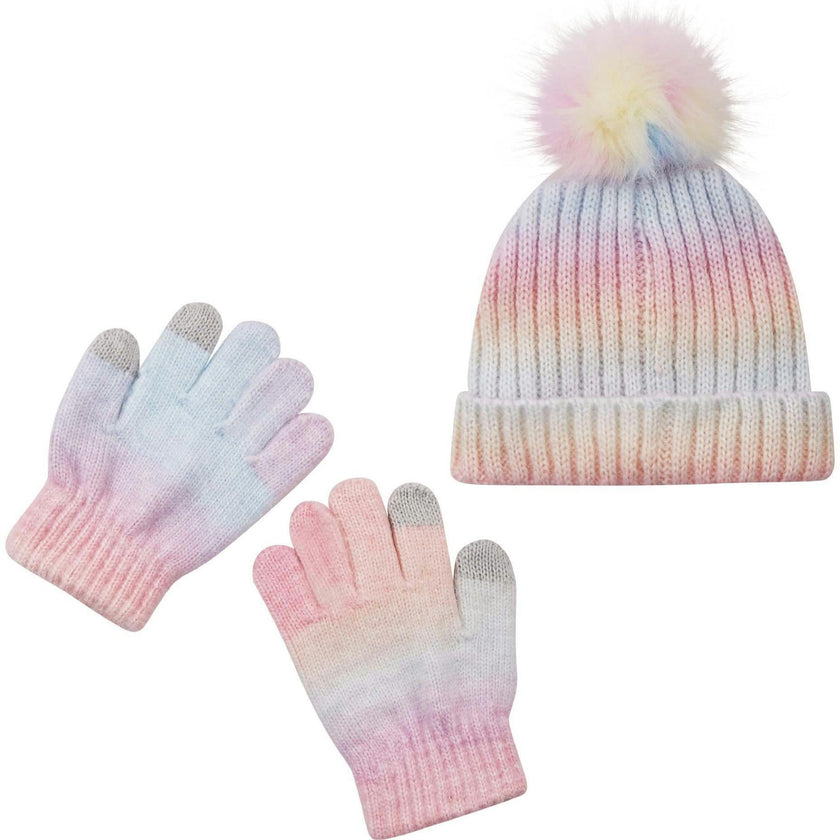 Kids Winter Hat & Glove Set