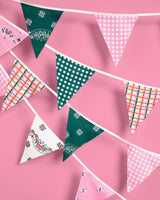 Camp Bunting Banner - gingham garland