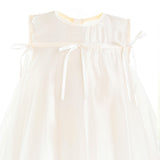White Kaia Ribbon Bow Dress