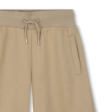 Boys Beige Logo Shorts