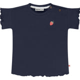 Strawberry Ruffled Sleeve T-Shirt