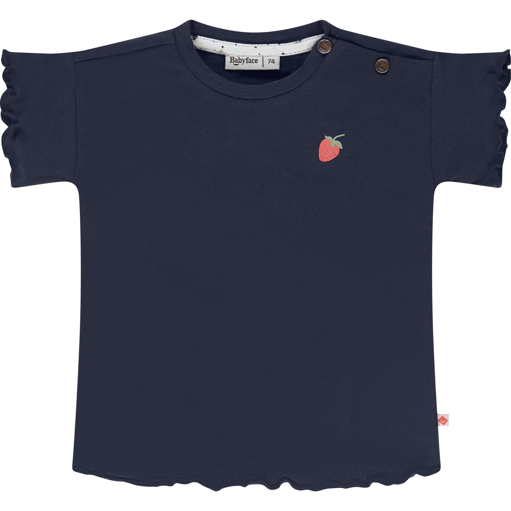 Strawberry Ruffled Sleeve T-Shirt