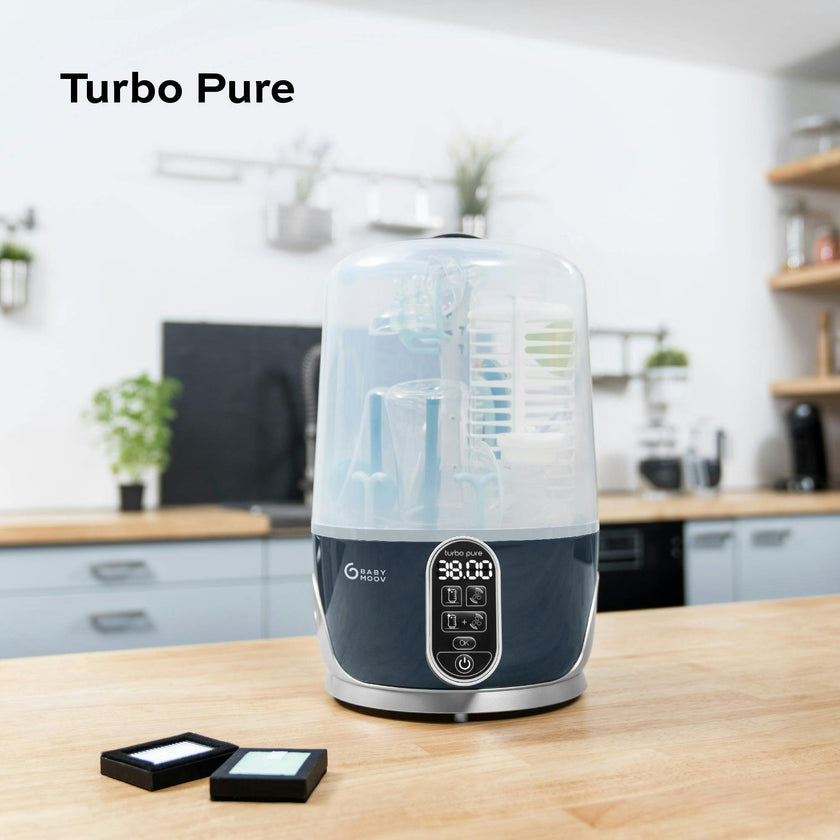 Turbo Pure 3-in-1 Bottle Sterilizer, Dryer & Purified Bottle Storage