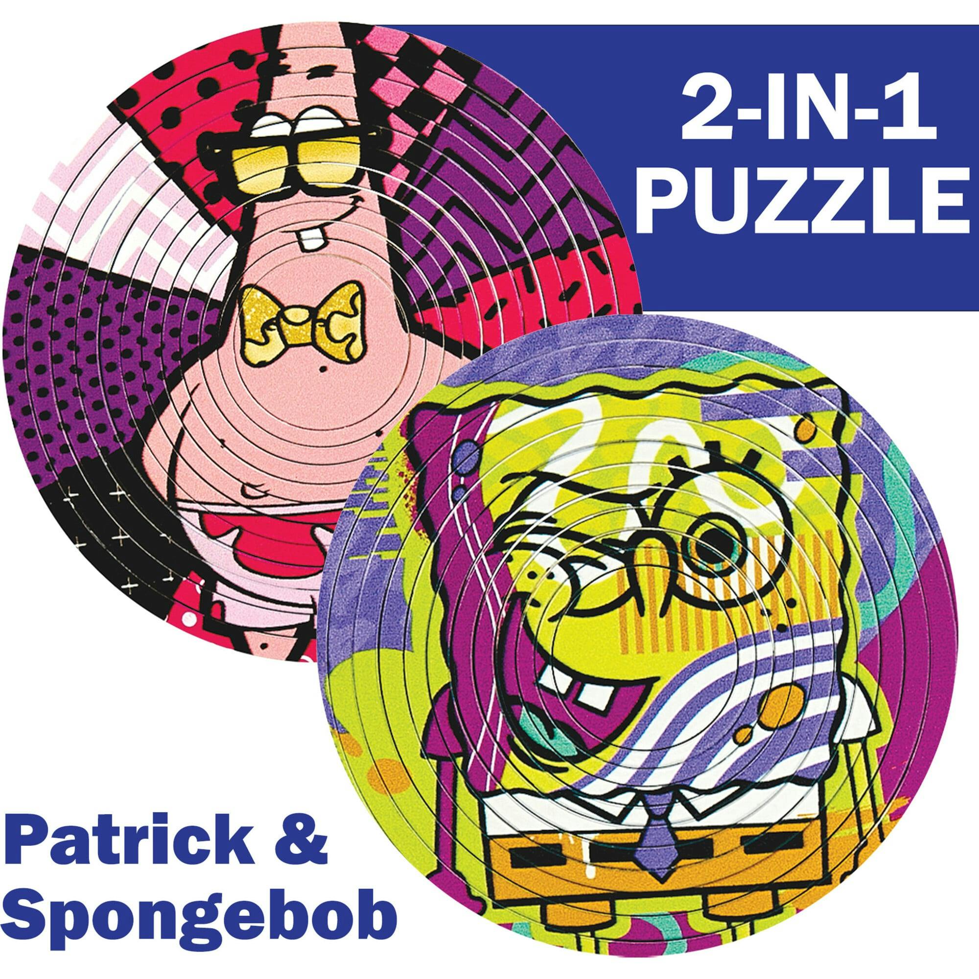 Spin Flip Puzzle: Spongebob & Patrick