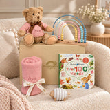Personalized New Baby Lamb Tales Gift Set