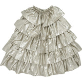 Gold Ruffle Cape